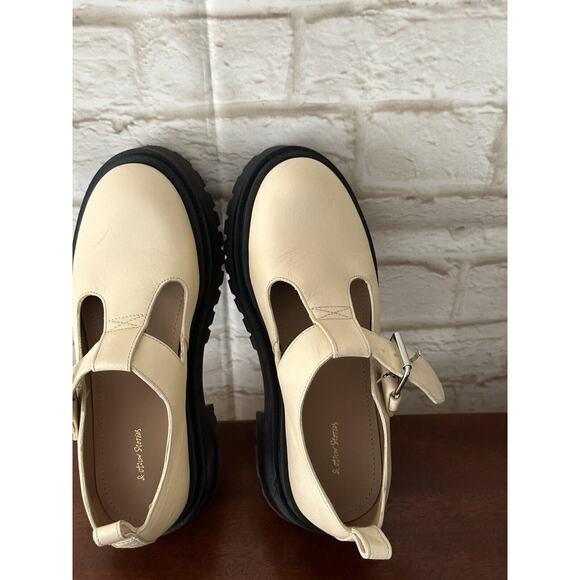 & Other Stories Chunky Brogue Size‎ 5 Women's Shoes Y2K Mary Janes Brogues - Picture 8 of 16